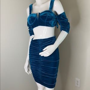 FASHION NOVA VELVET SET💙✨